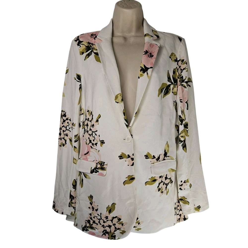 PHILOSOPHY Blazer Jacket women S Ivory Coquette Feminine Romantic Cottagecore